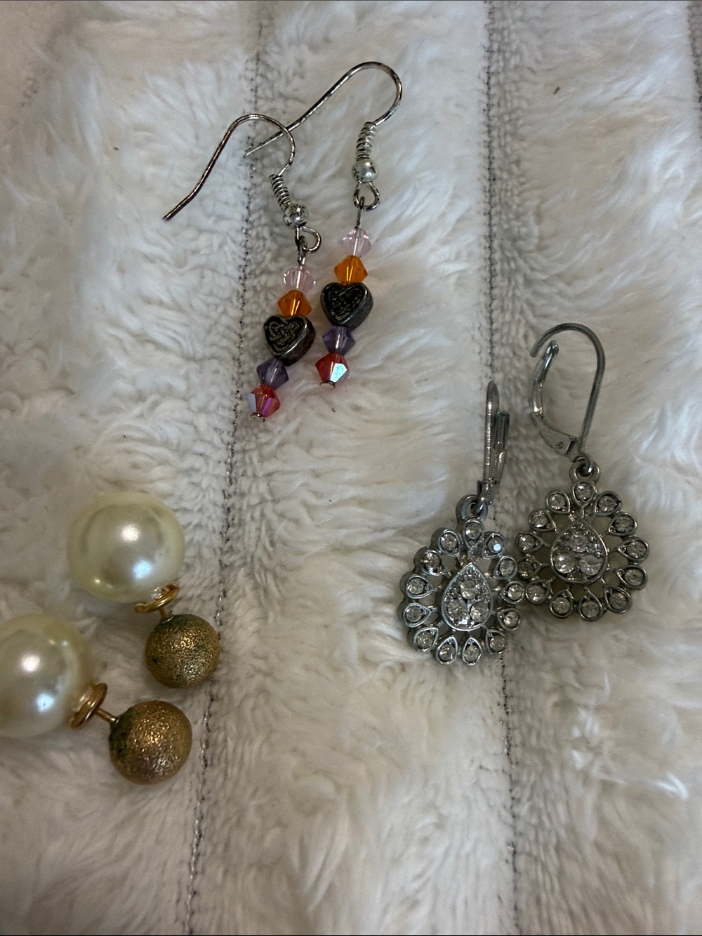 Handmade Multicolor Crystal Drop Earrings - Women Fashion Jewelry